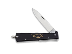Mercator Knife Carbon Steel Folding Cat 9cm Blade