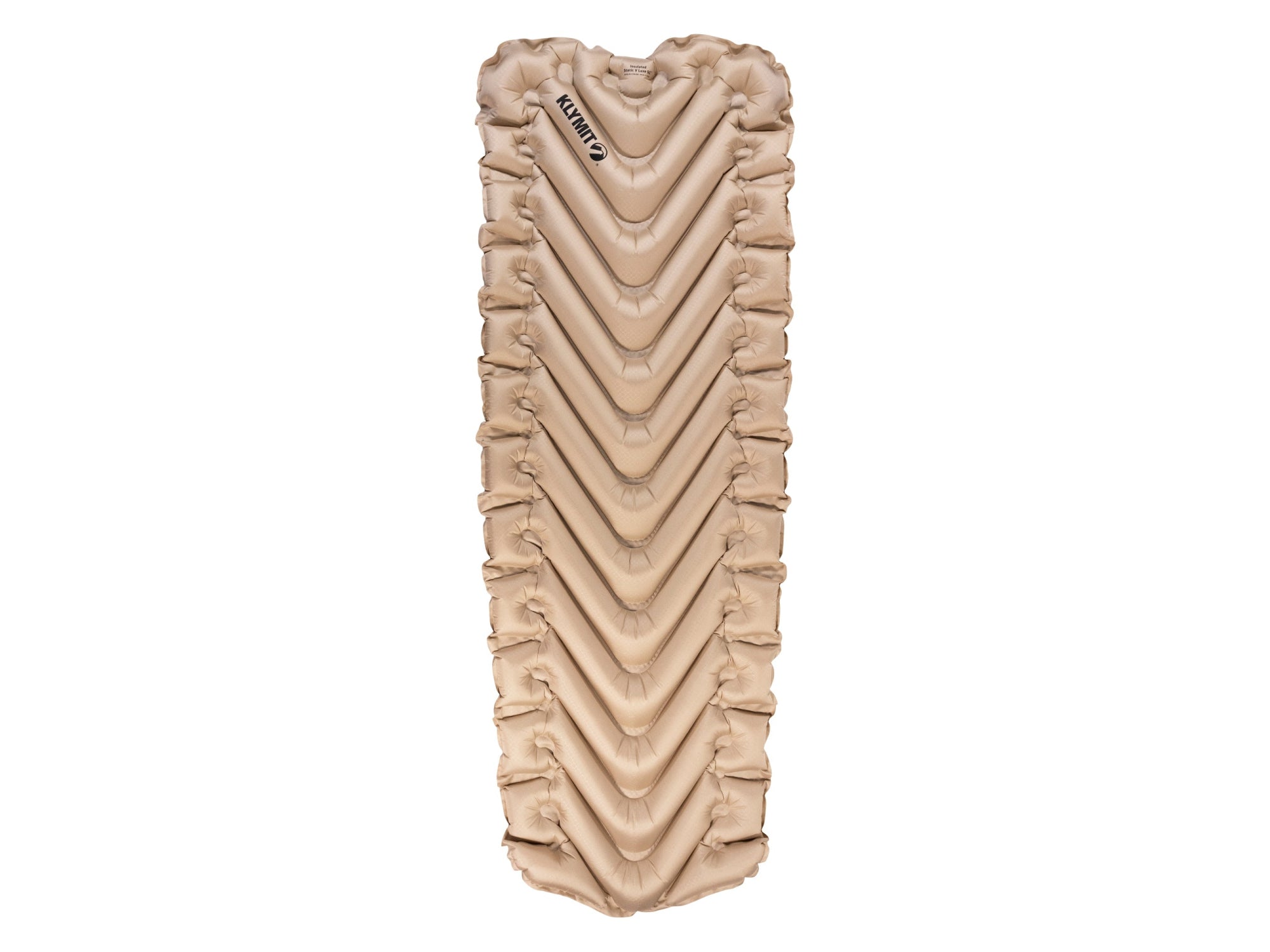 Klymit Insulated Static V Luxe SL Sleeping Pad: Tan