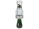 Buck Gardner Double Nasty Duck Call | Double Reed Poly Green Clear