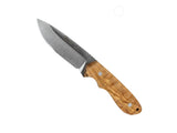 Miguel Nieto Viking Outdoor Knife 100mm | Olive Wood
