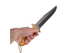 Miguel Nieto Knife Apache Olive Wood Handle