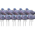 Game On Pigeon Silhouette Decoys 12 Pack