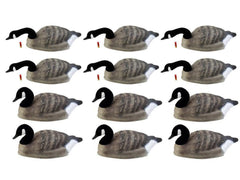 Game On Canada Goose Shell Decoys with Flocked Head: 12 Pack