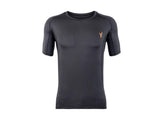 Hunters Element Mens Core+ Short Sleeve Thermal Base Layer | Black
