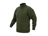 Swazi Unisex Mackenzie Wool Long Sleeve Top | Olive
