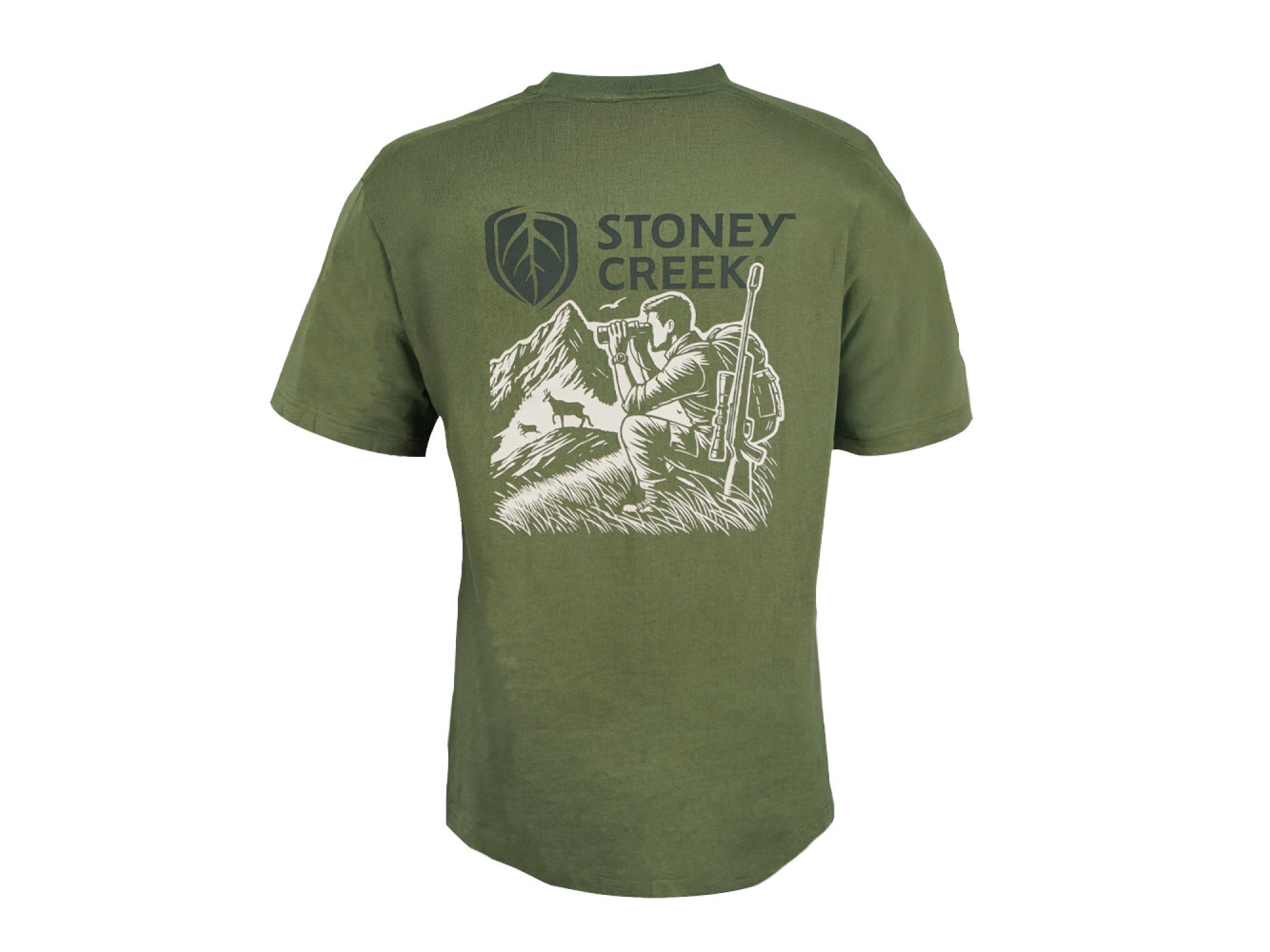 Stoney Creek T-Shirt Glassing Tee Olive