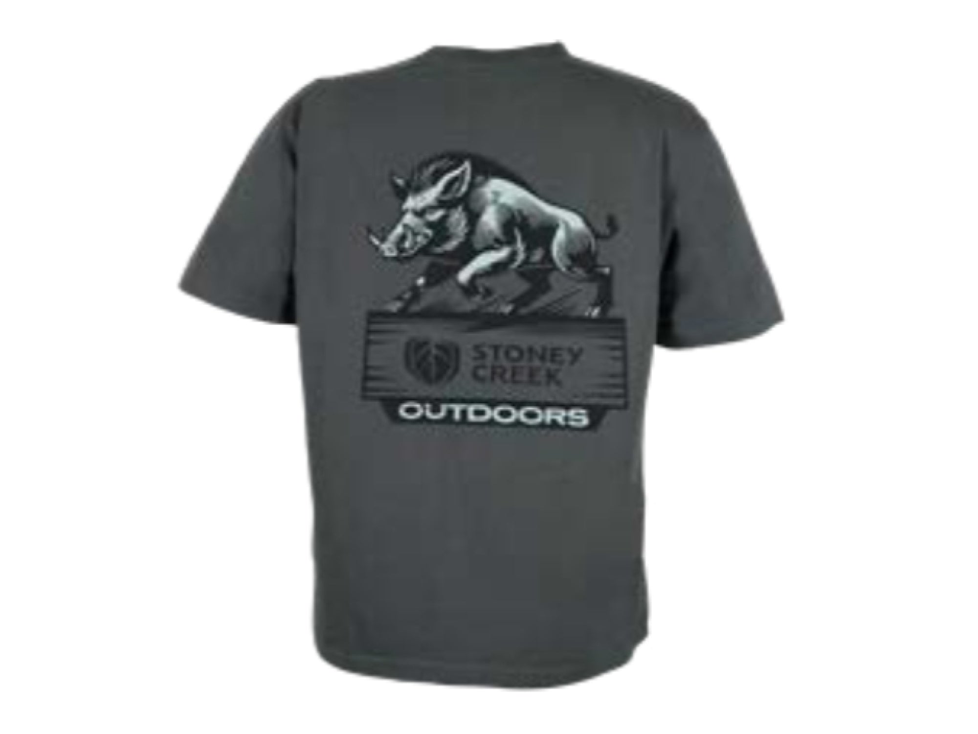 Stoney Creek T-Shirt Pig Tee Grey