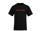 DE.LA.RO T-Shirt Black/Orange