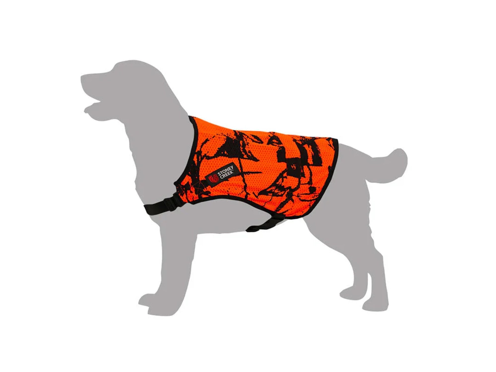 Stoney Creek Airmesh Dog Vest High-Visibility | Blaze Orange