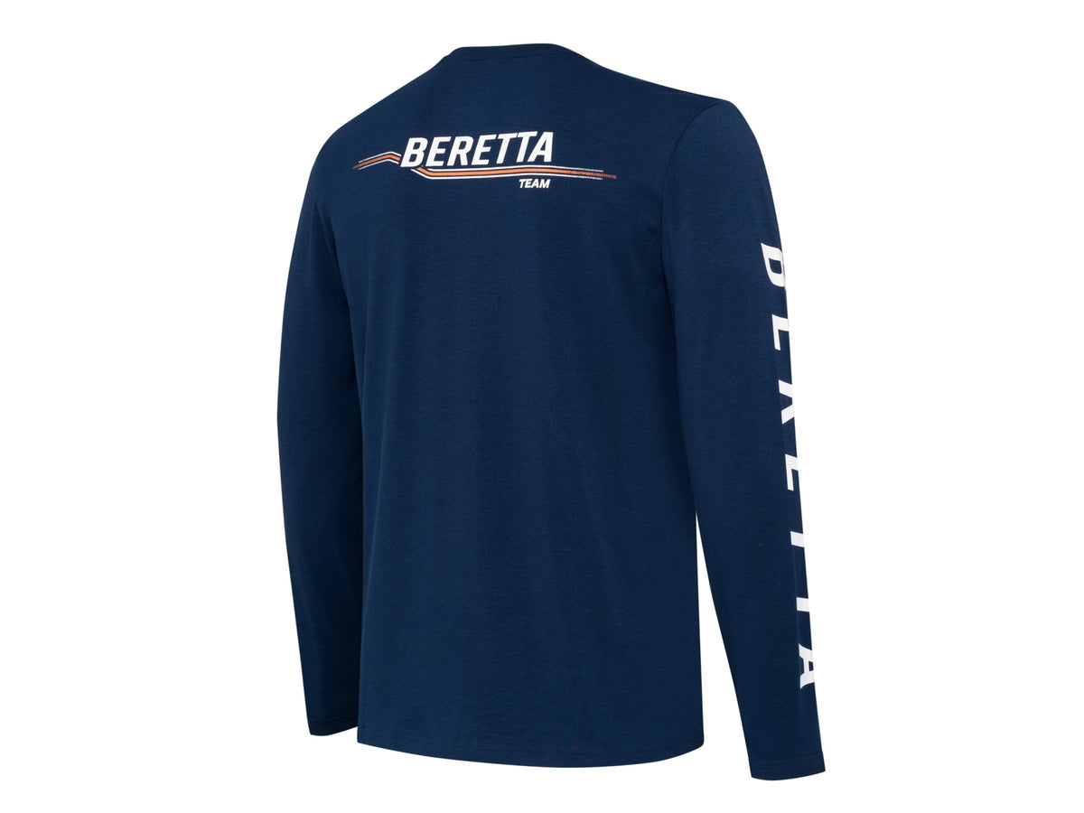 Beretta Mens Team Long Sleeve Shirt | Blue