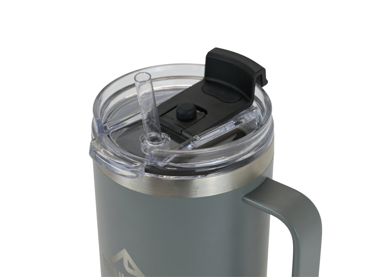 Trailmate 900ml Stainless Steel Tumbler | Grey