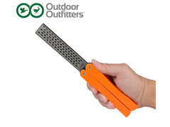 Outdoor Outfitter Double Sided Folding Sharpener | Orange