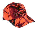 Manitoba Blaze Orange Camo Baseball Cap - Unisex